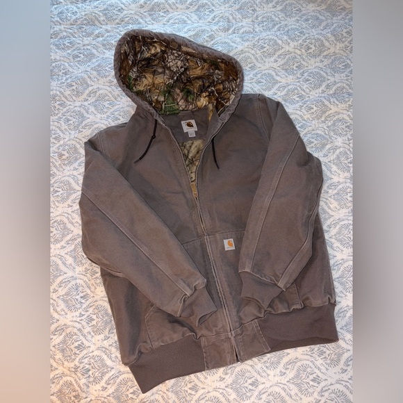 Carhartt Jackets & Blazers - CARHARTT Vintage Active Hooded Jacket sz L